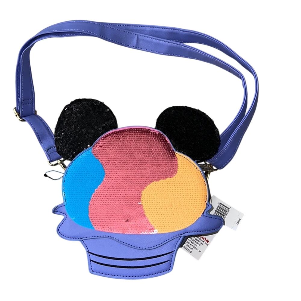 NWT Disney x Loungefly Aulani Mickey Shave Ice Crossbody